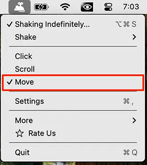 Move Checked