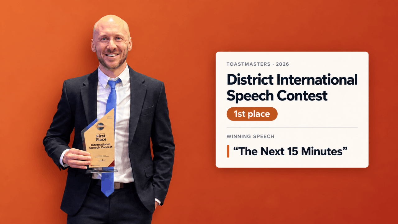 toastmasters winner