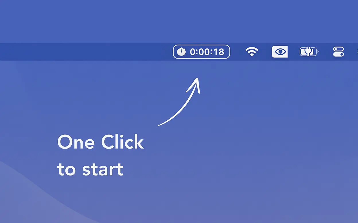 Mini Stopwatch Screenshot