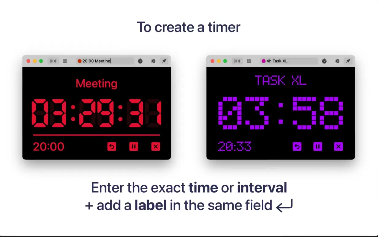 Timer RH Screenshot