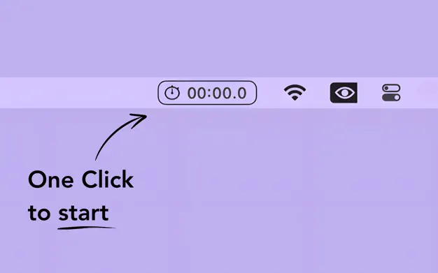 Mini Stopwatch Screenshot