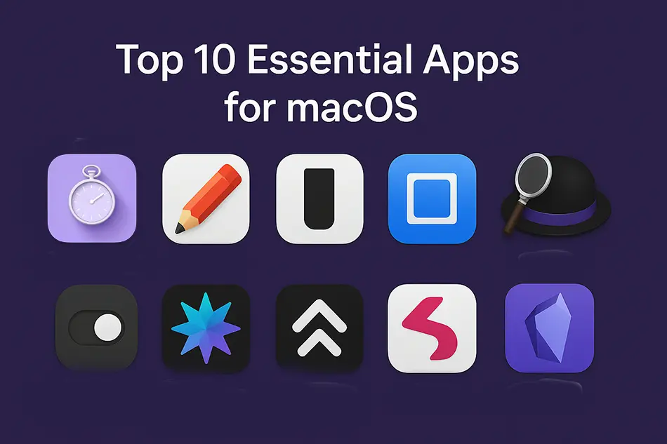 Top 10 Essential Apps for macOS