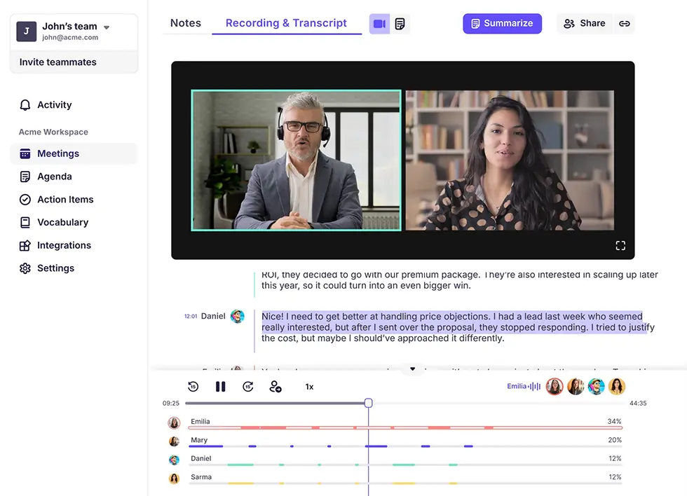 Krisp screenshot